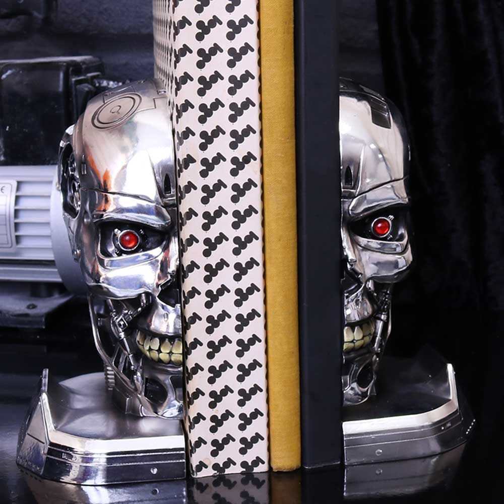 Nemesis Now The Terminator - Terminator 2 Buchstütze - Silberfarben